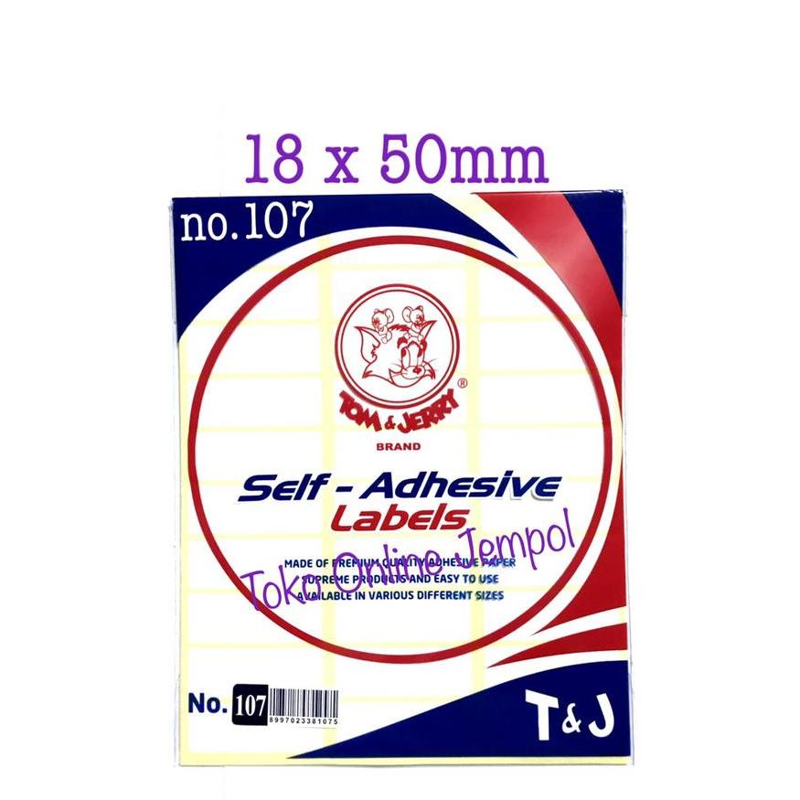 18x50mm no.107 Label Tom and Jerry stiker Jerry sticker ATK1194TJ