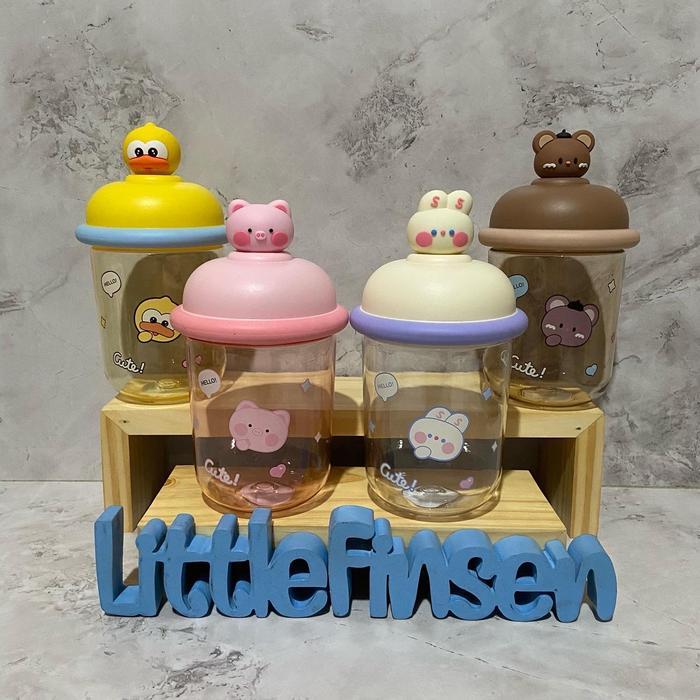 Botol Minum Lucu/Botol Minum Unik/Botol Minum Tutup Lucu