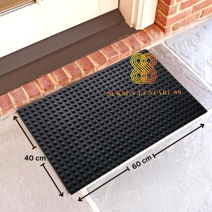 Keset Karpet Anti Slip Karet Refleksi Kaki Tangan