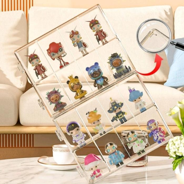 KOTAK TEMPAT DISPLAY / KOTAK PAJANGAN BONEKA JAM TANGAN / BARANG HOBBY