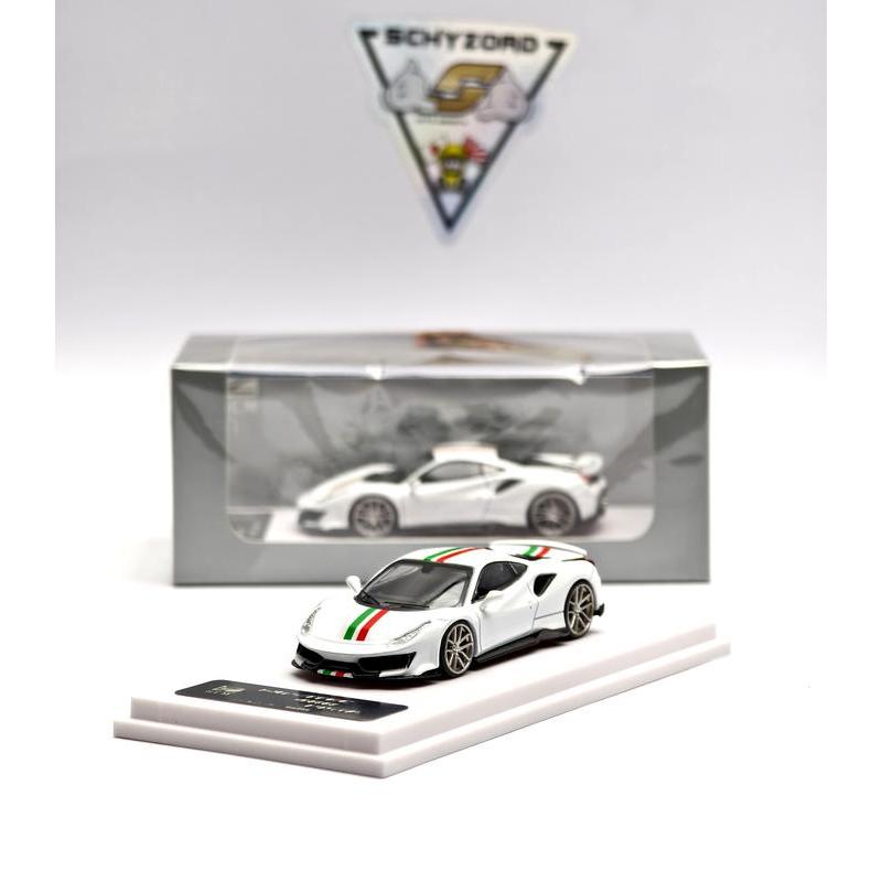 DCM Ferrari Novitec 488 Pista Italy Limited Edition White Italy