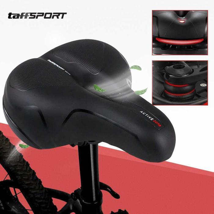 Sadel Sepeda Empuk Spring Shock Absorber Jok Sepeda Lipat Sadel Sepeda Lipat Sadel Sepeda Mtb
