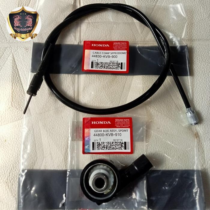 Kabel Speedometer + Gear Box Speedometer Beat Karbu Beat Fi Scoopy Spacy Vario 110 Karbu KVB