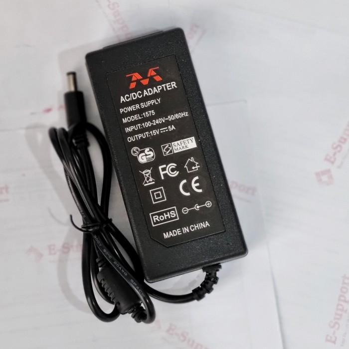 Ac Dc Adaptor 15V 5A Original