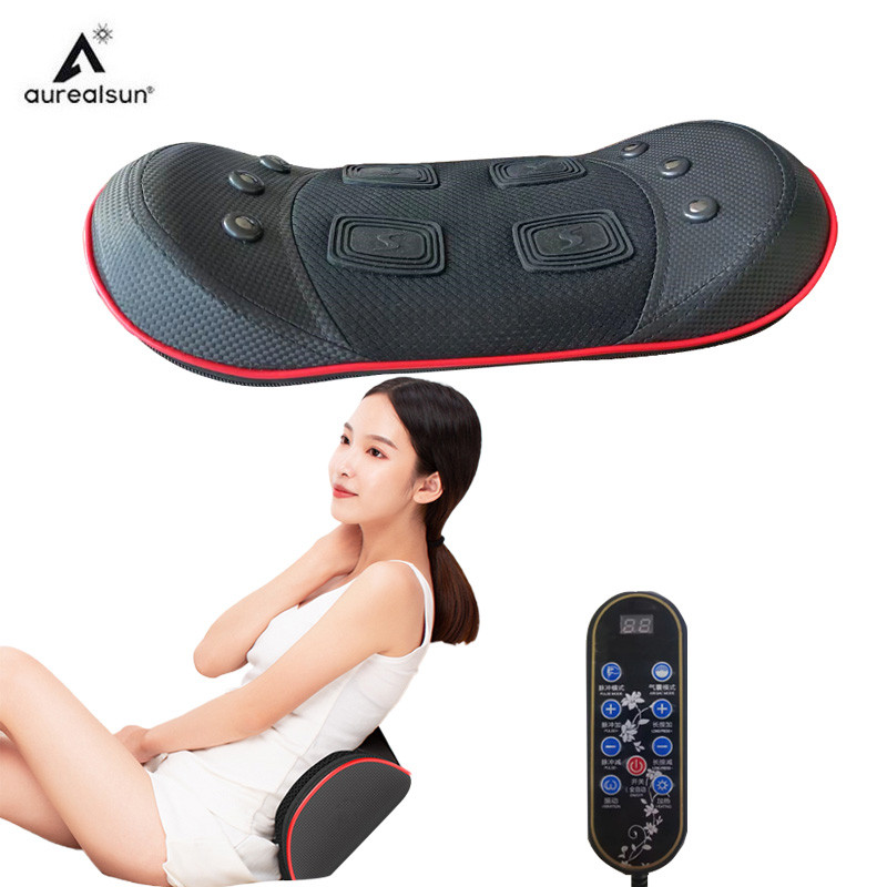 Electric Waist Massager Lumbar Traction Airbag Inflatable Lumbar