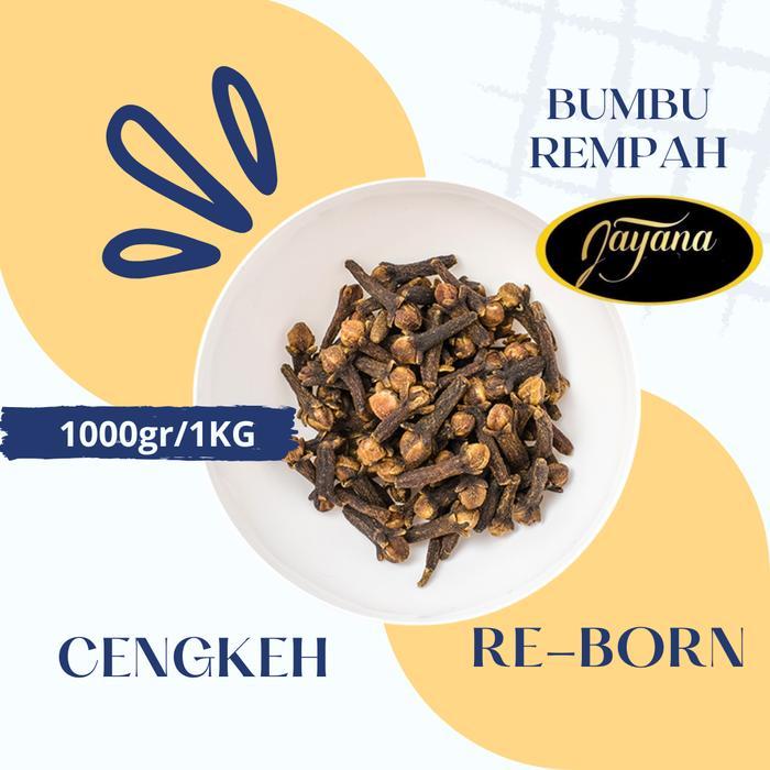 Jayana Bumbu Rempah Dapur Re-born 1kg Cengkeh untuk Keperluan Masakan Anda Bubuk Spices