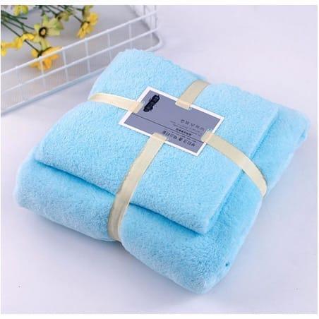 fvxy- Gp Handuk Mandi Dan Handuk Wajah/ Handuk Set 2In1 Import