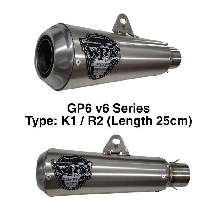 TERLARIS Knalpot WRX GP6 v6 R2 SS Series READY STOCK