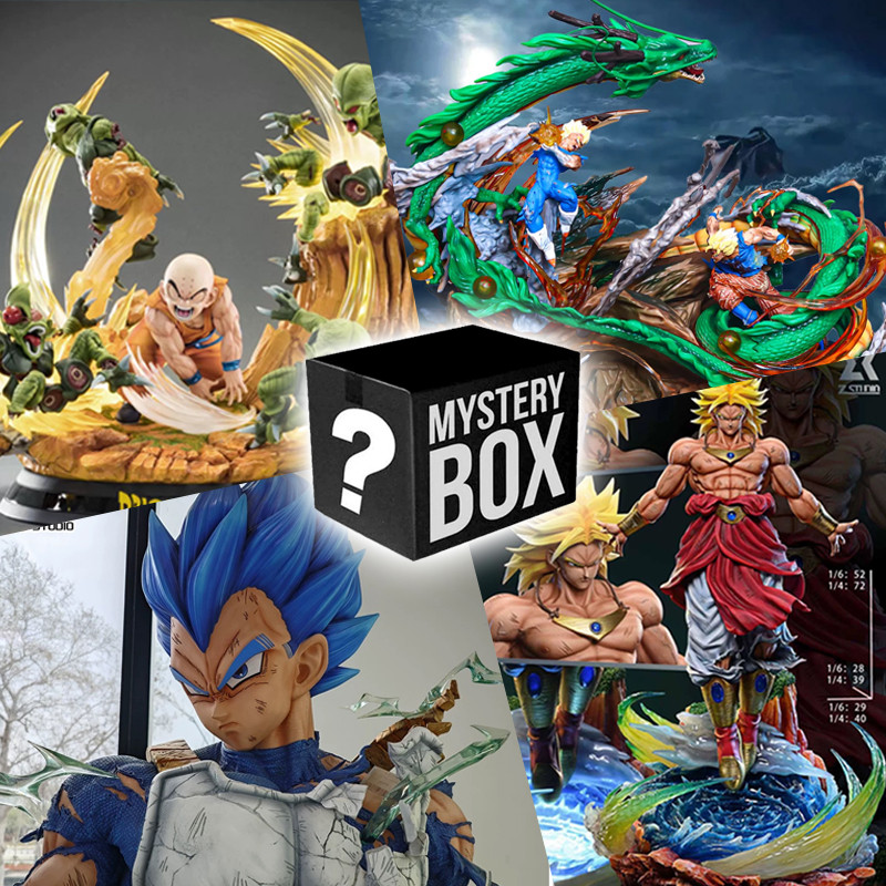 Ball Anime Figure Mystery Box Surprise Mystery Box Goku Frieza Vegeta Krillin Lucky Box Make Your