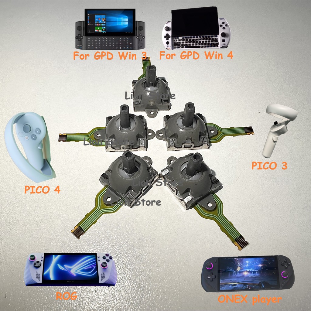 10pcs/lot For GPD Win3Win4 PICO3PICO4 ROG ONEXplayer grip VR handheld gaming console electromagnetic