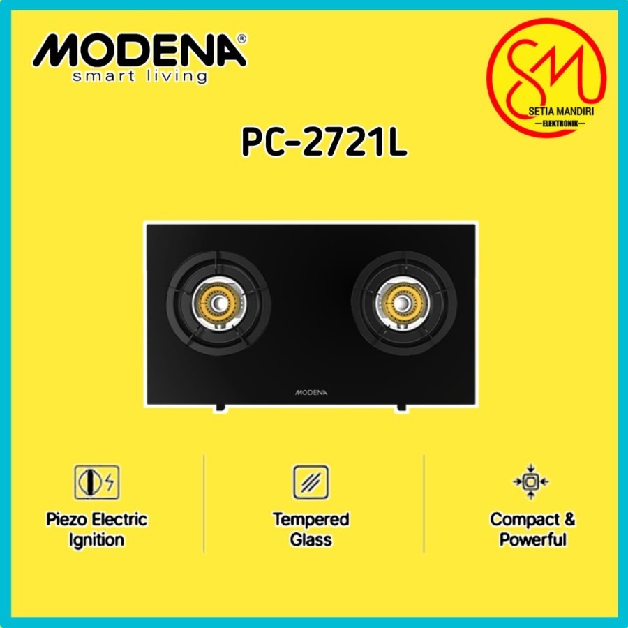 MODENA KOMPOR GAS PC2721L PORTABLE COOKER PC 2721 L
