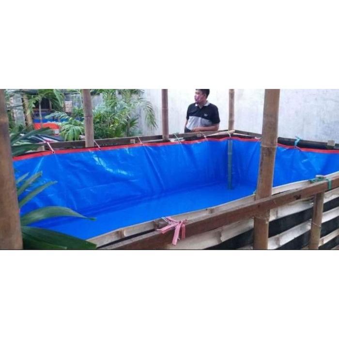 Terpal Kolam Ikan Lembaran Kolam Terpal ikan kolam ikan type A5 A8 A12