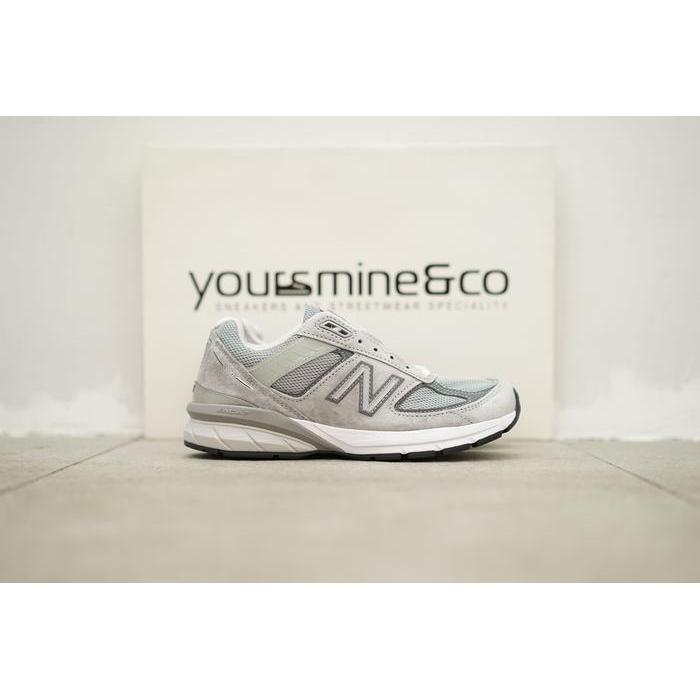 Murah New Balance 990 V5 990V5 Grey Gray (W) Premium