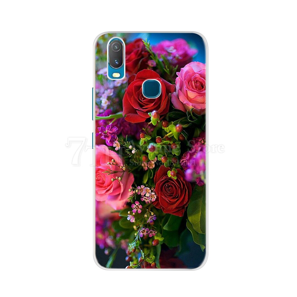 For VIVO Y11 2019 Soft Silicone TPU Case VIVO Y11 (2019) Printed Phone Cover Bumper For VIVO Y11  Y 
