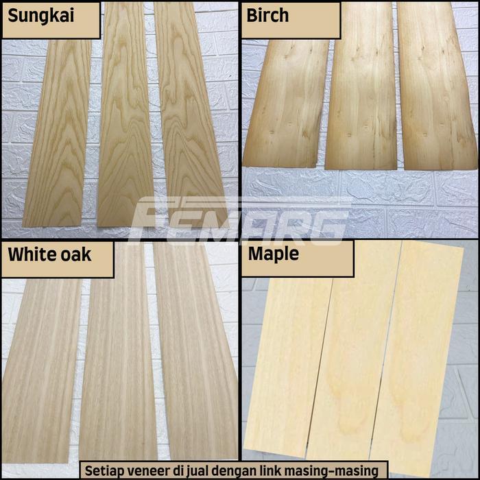 delonfx- Natural Veneer White Oak By Veneer Kita Asli Vener Alami Import