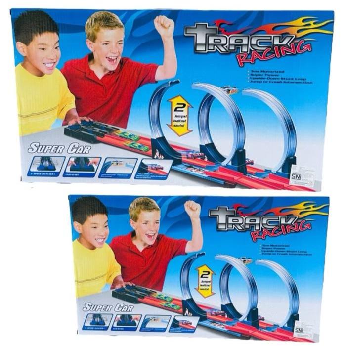 Mainan Anak DIY Tra Racing Mobil CITY POWER & RACING EJECTION 40p
