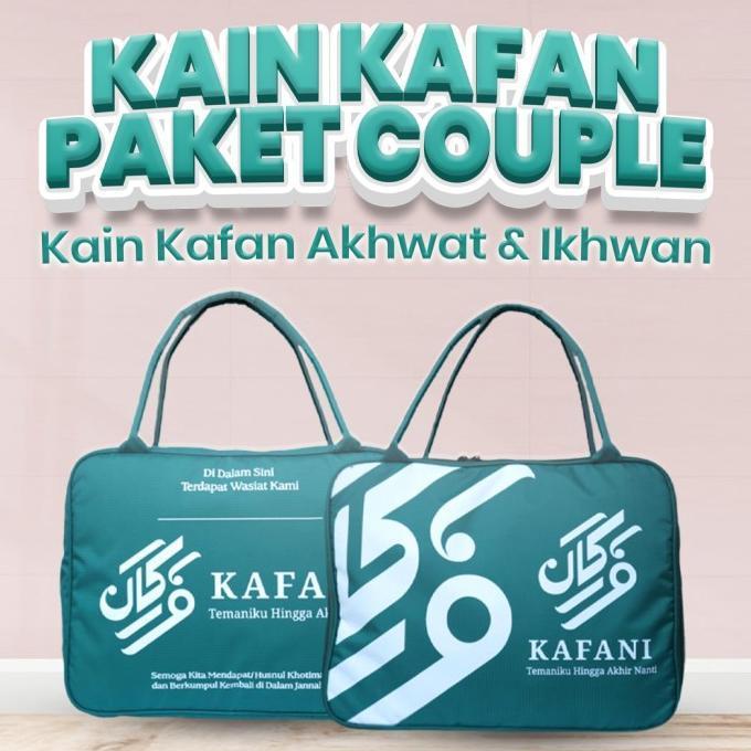 TERMURAH Promo / Terlaris Paket Couple Kain Kafan Kafani Terbaik READY STOCK
