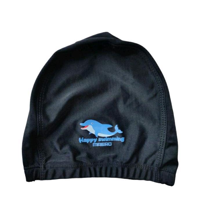 Bestway - Apparel Topi Renang Anak Motif Seaworld Spandex Nylon Lycra Logo Print Dtf Nyaman Untuk