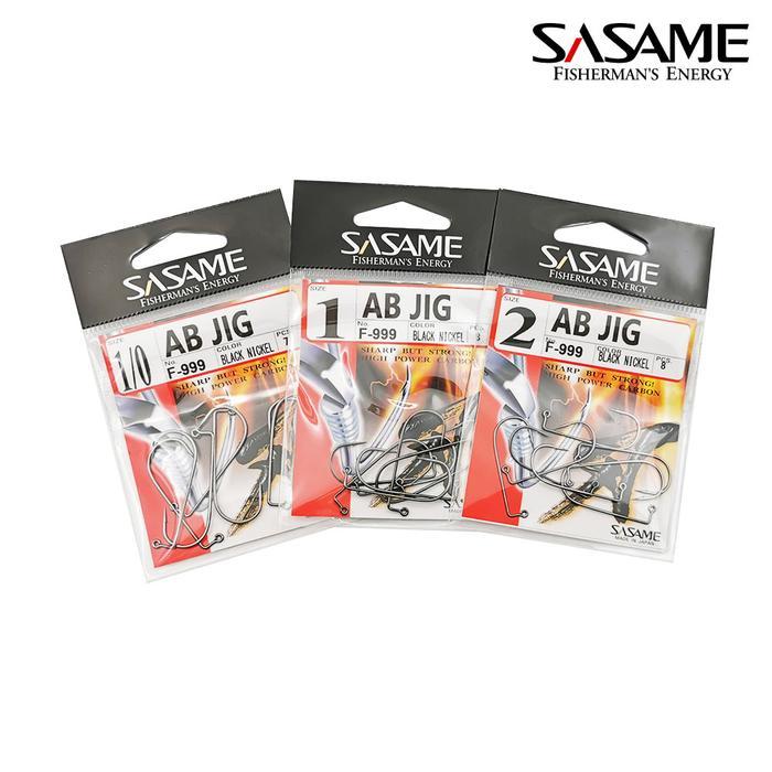 READY Terlaris Sasame Carbon AB JIG F-999 Ring Carbon Hook Kail Pancing Made in Japan Promo Murah