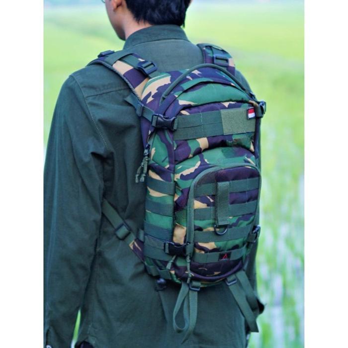 Premium Tas Sepeda Ransel Black Tactical Bagpack Tentara Tni Polri Military Hydropack Ct14 Original