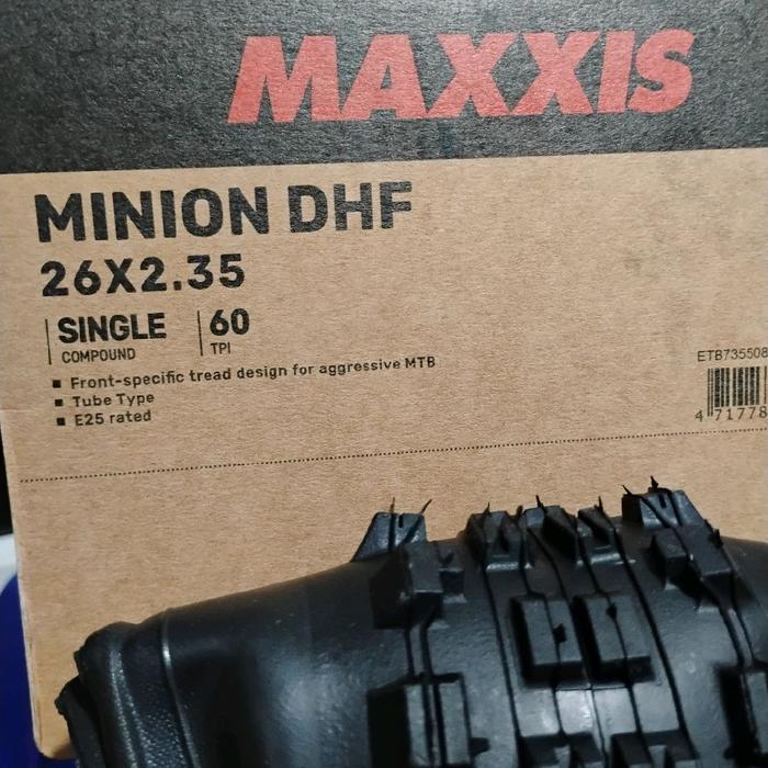 Ban Luar Maxxis Minion Dhf 26 X 2.35 - 235