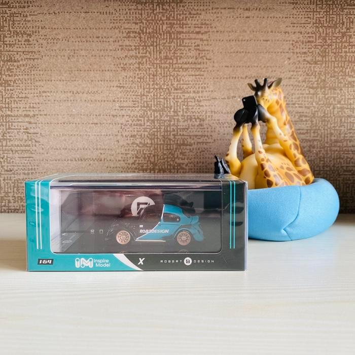 MCE 1:64 VOLKSWAGEN BEETLE RWB BLACK/MINT GREEN