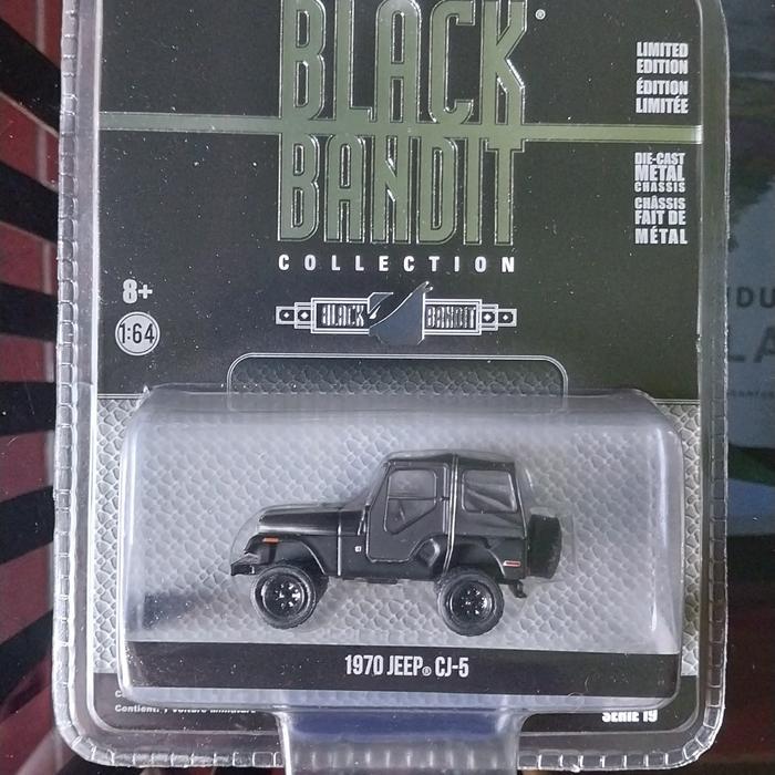 GREENLIGHT BALCK BANDIT COLLECTION, 1970 JEEP CJ-5
