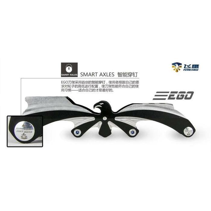 READY STOCK frame set ego frame falcon dan red fire 110mm