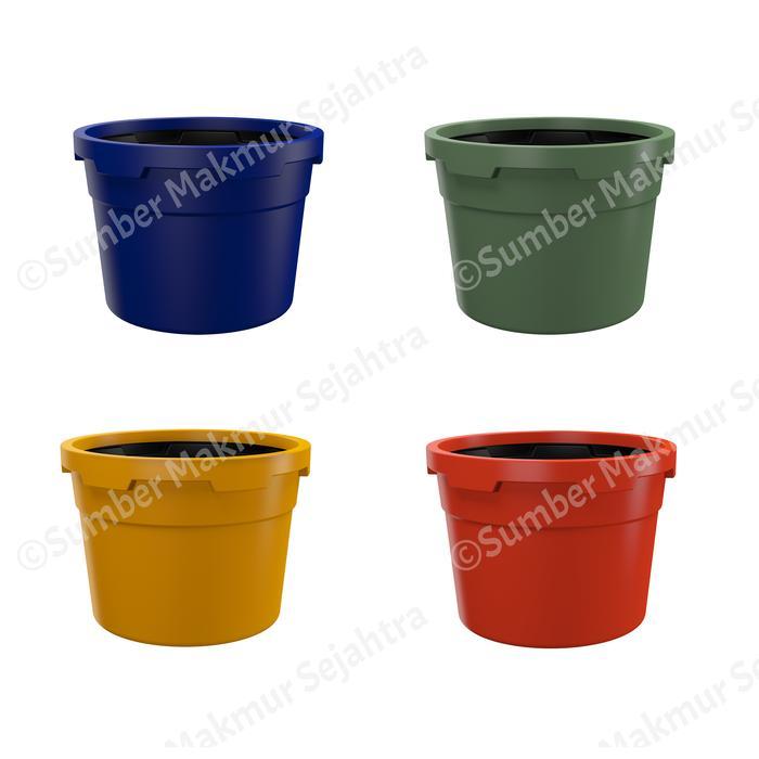 Terlaris Pot Tanaman / Pot Bunga Plastik Besar Penguin 150 Liter - Pot 150