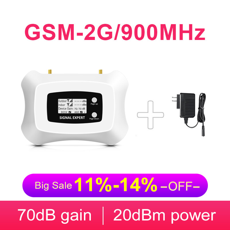 mini gsm900mhz LCD Display 900MHz GSM cellular signal booster amplifier 2G gsm mobile signal