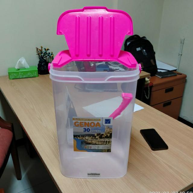 Aquarium es kelapa buah Toples gayung 30 liter Genoa 30L
