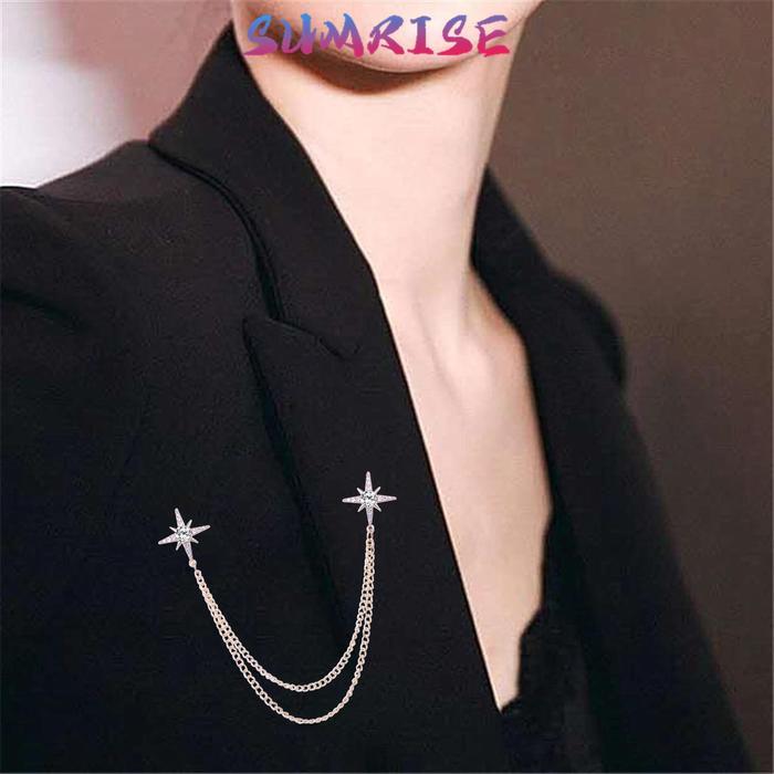 Lapel Pin Bros Pin Bros Jas Pria Bros Jas Pria Keren Bross Kerah Kristal Bros Untuk Jas Pria Pin