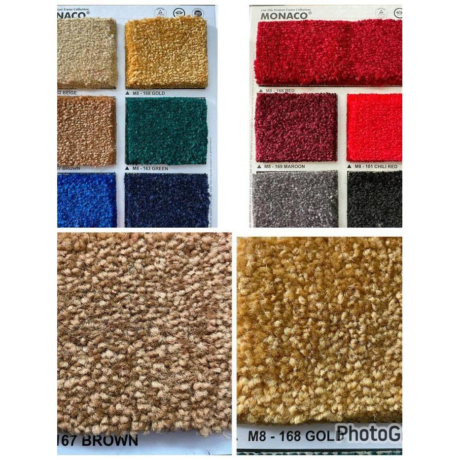 karpet monaco 13mm karpet monaco meteran karpet tebal polos hotel