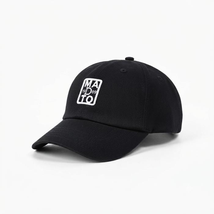 MADTO - Simple topi visor pendek distro topi distro pria wanita topi baseball polocaps