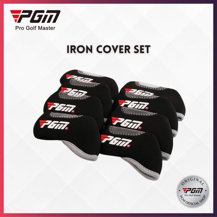 PGM Golf Iron Cover Set Pelindung Sarung Penutup Stick Iron Golf Protector