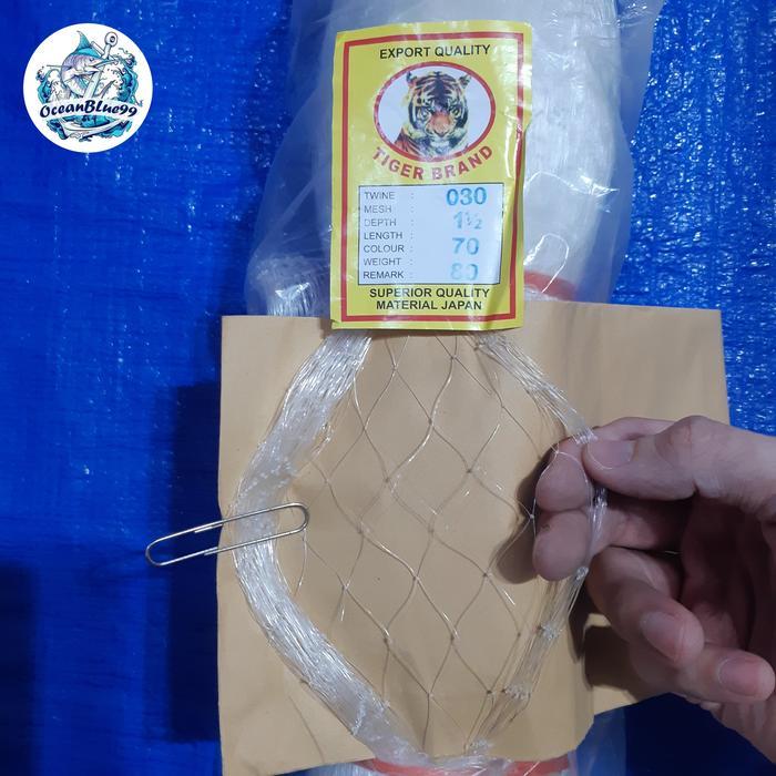 ORIGINAL Jaring Ikan / Pukat 0.30 Lubang 1-1/2 inch - 4 inch TATE READY STOCK