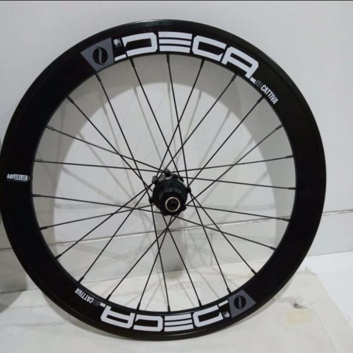 TERBARU wheelset deca 20 451 discbrake 22 inch 8-11 speed not mialo luce viets