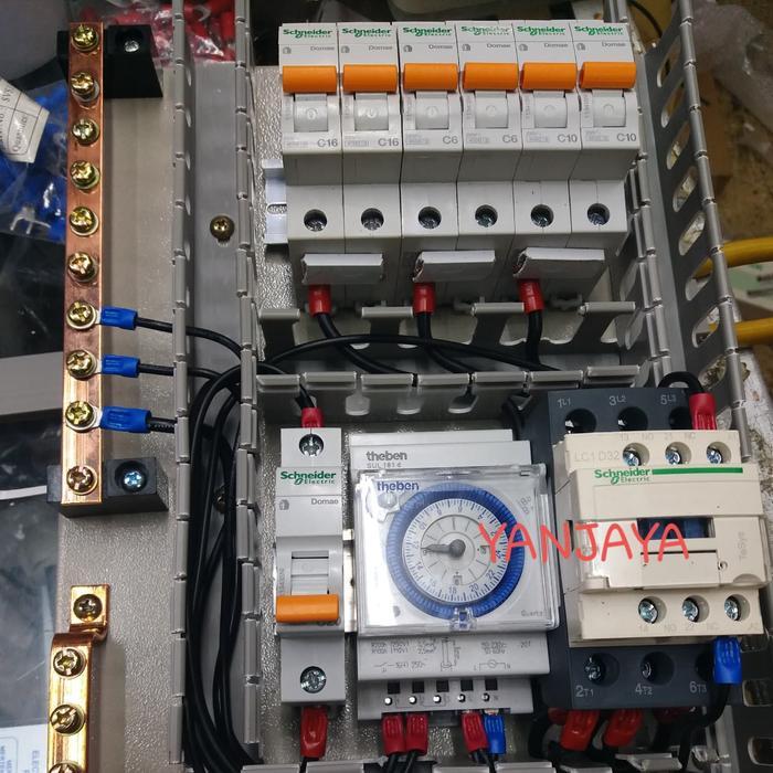 panel timer lampu taman/timer pembagi lampu/panel timer penerangan