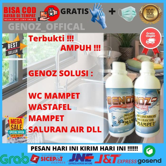 READYY Ready Genoz Anti Sumbat WC Mampet Cairan WC Mampet Anti Sumbat Saluran Air Obat WC Mampet