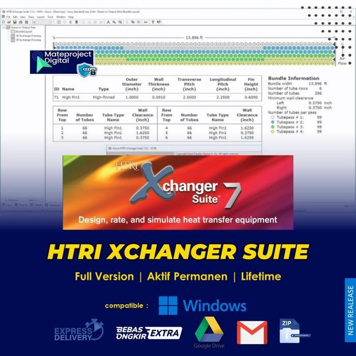 Software HTRI Xchanger Suite 7.3.2 + Examples - HTRI 7-Software full version-sellerpedia