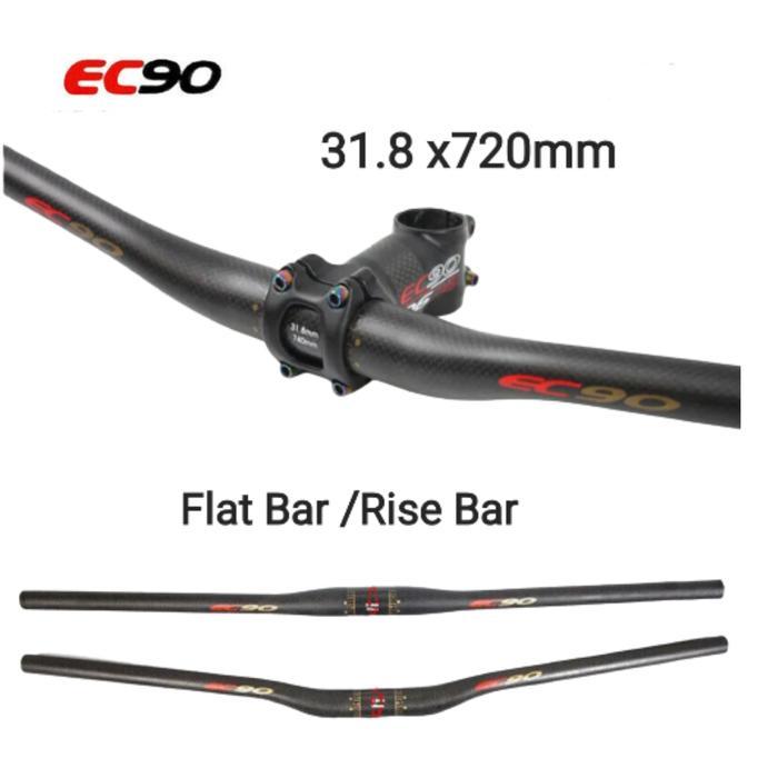 EC90 Handlebar Carbon Size 31.8MM Stang Handlebar Carbon Sepeda MTB Stang