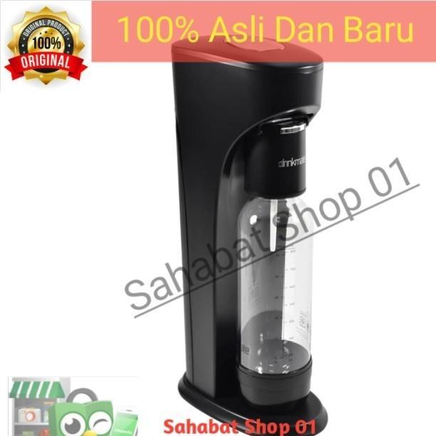Promo Mesin Pembuat Soda Soda Maker 1 Liter Drinkmate Warna - Hitam Packing Aman