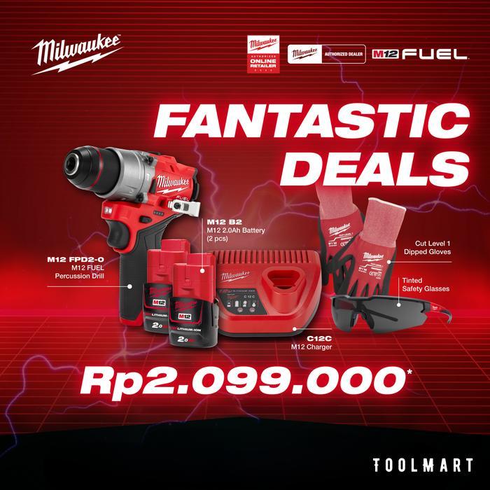 Milwaukee M12FPD2-0 Bor Listrik