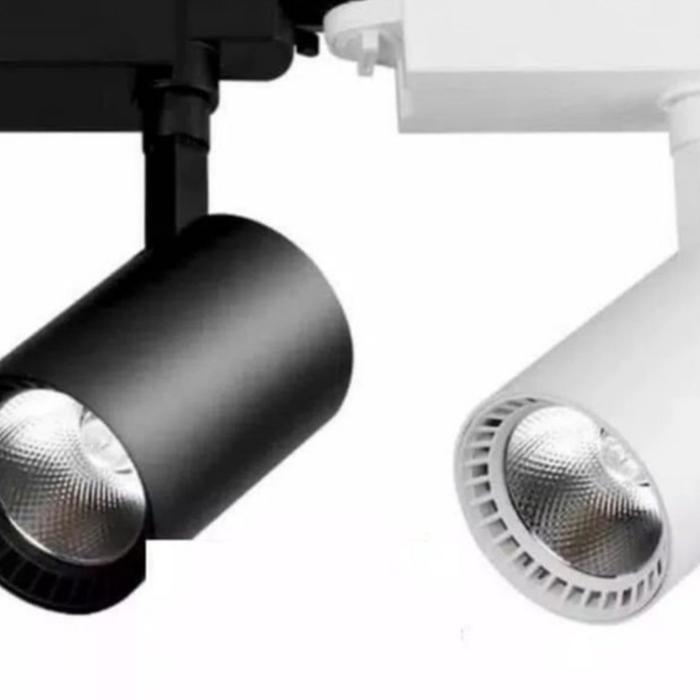 lampu sorot spot rel spot light track rel 10w 10 watt tembak led
