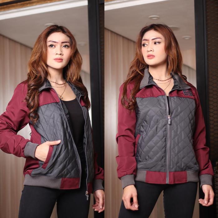 Eiger Sportwear - Jaket Wanita Kekinian Terbaru Jaket Parasut Casual Outdoor Waterproof Dewasa