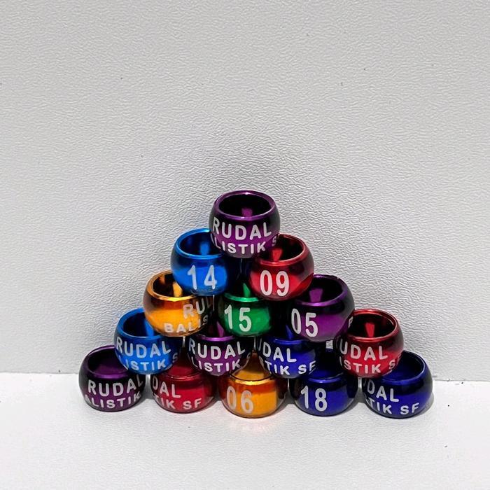 RUDAL BALISTIK SF RING BURUNG ECERAN DIAMETER 7,5 MM UNTUK MERPATI PIYIKAN JALAK KEBO DEWASA