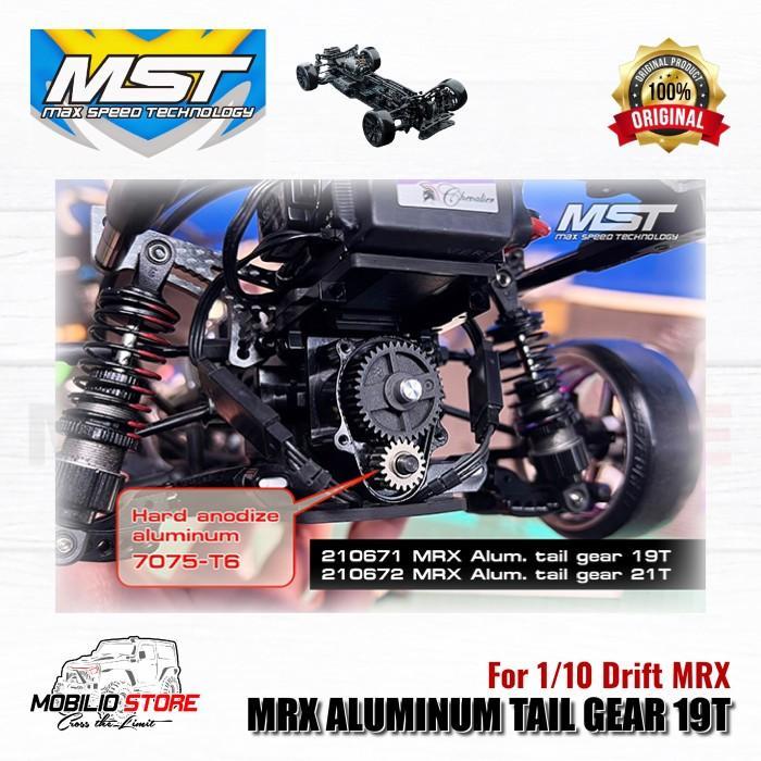 MST Part #210671 Aluminum 19T Tail Gear for 1/10 Rc Drift MRX