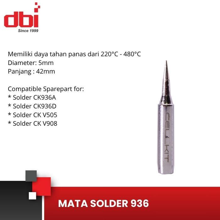 SALE Mata Solder - Solder TIP 936 Lancip CELLKIT