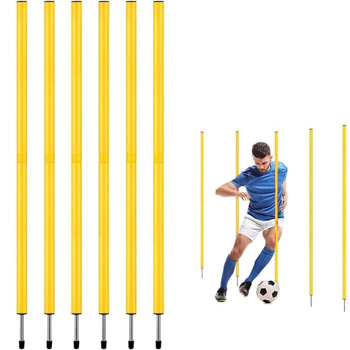 Agility Spike Pole Spring Stik Agility Training Latihan Ketangkasan Sepakbola