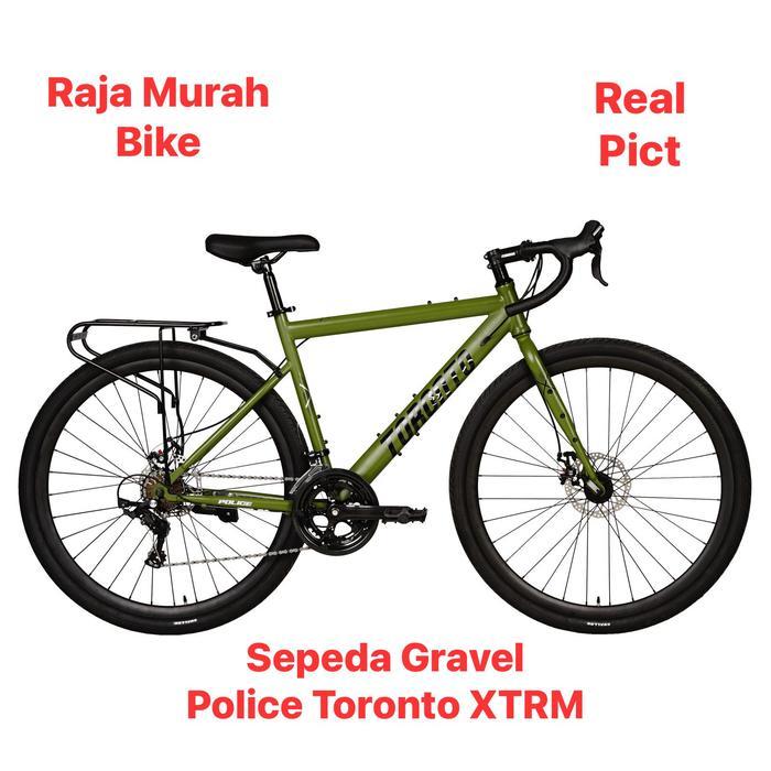 Sepeda gravel police toronto xtrm gravel toronto 700c sepeda balap RB police Toronto EFG Hybrid Grav